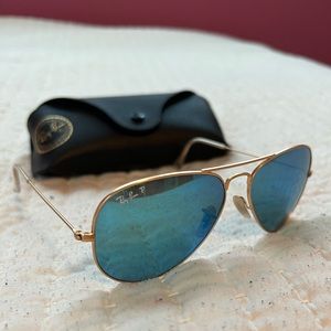Authentic Ray Ban Aviator Sunglasses